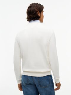 Flag Embroidery Crew Neck Jumper — Yellow 4