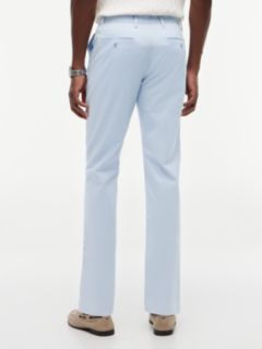 Denton Slim Straight Leg Twill Chinos — Blue 4