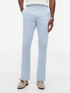 Denton Slim Straight Leg Twill Chinos — Blue 1