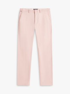 Denton Slim Straight Leg Twill Chinos — Pink 6