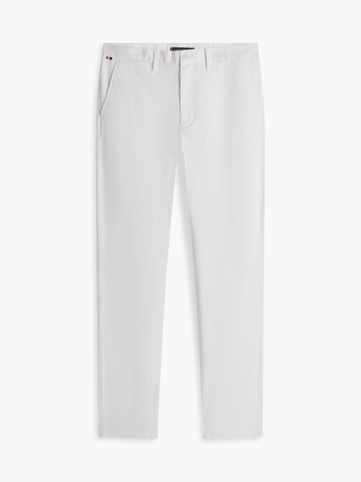 Denton Slim Straight Leg Twill Chinos — Yellow