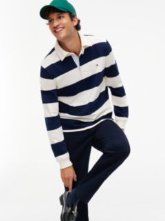 Dover Regular Straight Leg Twill Chinos — Blue 3
