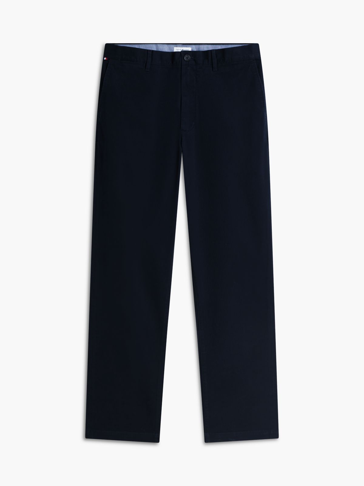 Dover Regular Straight Leg Twill Chinos — Blue
