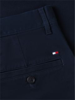 Dover Regular Straight Leg Twill Chinos — Blue 7
