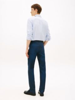 Denton Faded Straight Jeans — Blue 4