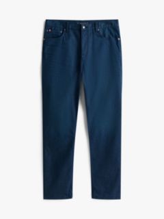 Denton Faded Straight Jeans — Blue 5