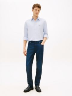 Denton Faded Straight Jeans — Blue 1