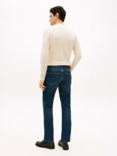 Denton Whiskered Straight Jeans — Blue 4