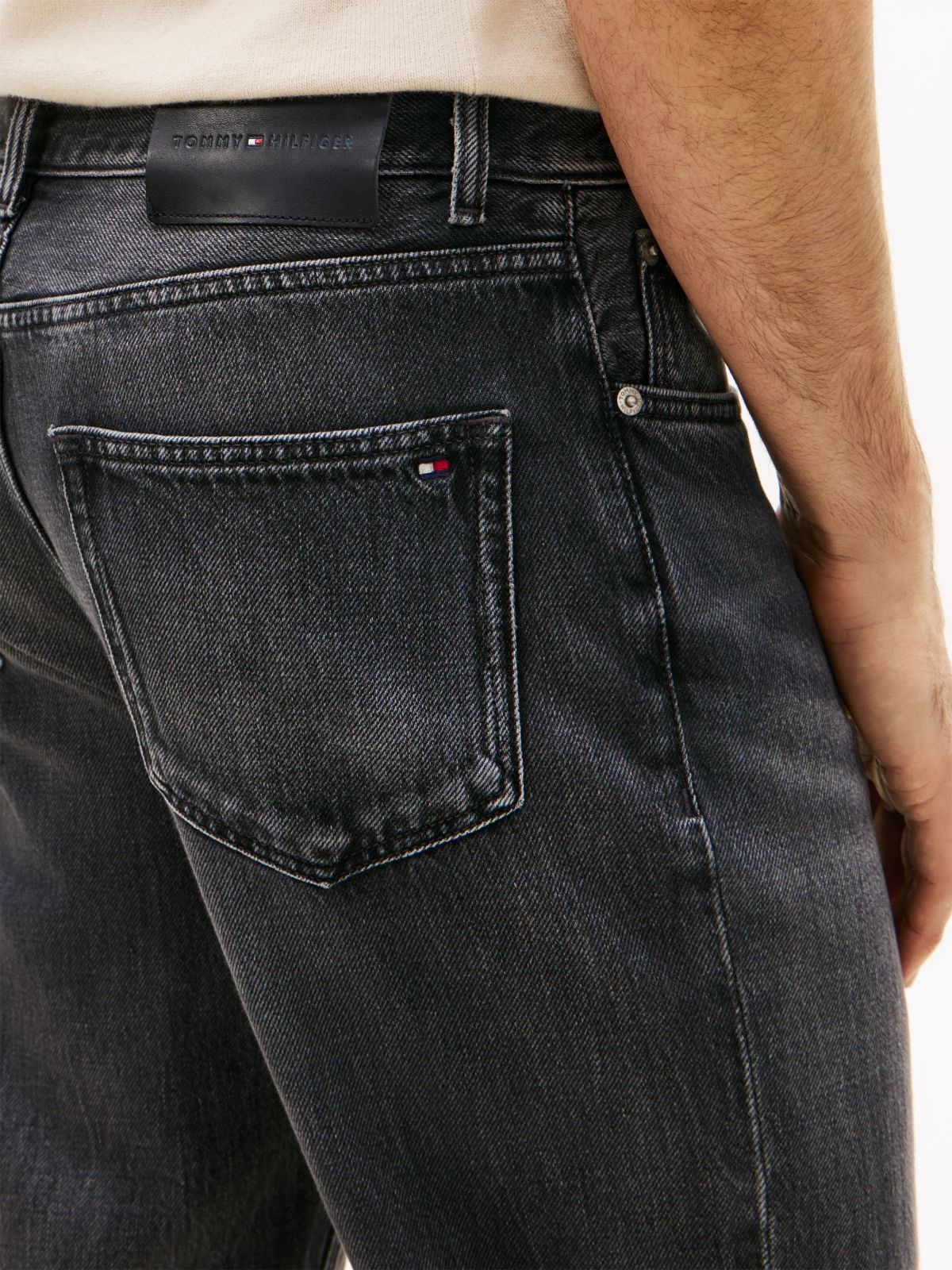 Harlem Regular Tapered Leg Jeans — Grey