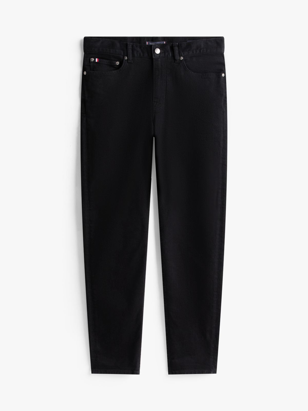 Bleecker Black Slim Jeans — Black