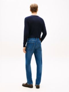 Denton Faded Straight Jeans — Blue 4