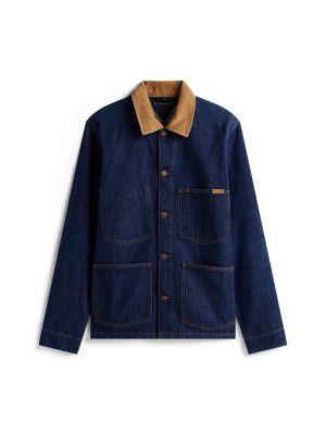 blue corduroy collar denim chore jacket for men tommy hilfiger