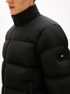 Water Repellent Down Puffer Jacket — Black 2