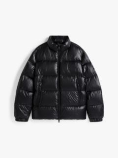 Shiny Water Repellent Down Puffer Jacket — Black 6