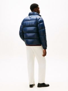 Shiny Water Repellent Down Puffer Jacket — Grey 5