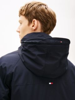 Tech Water Repellent Ripstop Padded Jacket — Blue 4