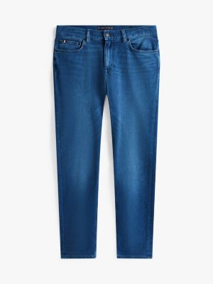 blue bleecker faded slim jeans for men tommy hilfiger