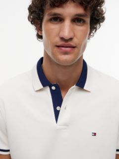 Regular Fit Colour-Blocked Collar Polo Shirt — Yellow 3