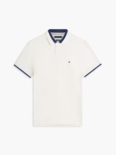 Regular Fit Colour-Blocked Collar Polo Shirt — Yellow 5