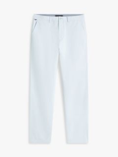 Harlem Tapered Leg Twill Chinos — Blue 5
