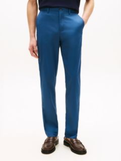 Harlem Tapered Leg Twill Chinos — Blue 2
