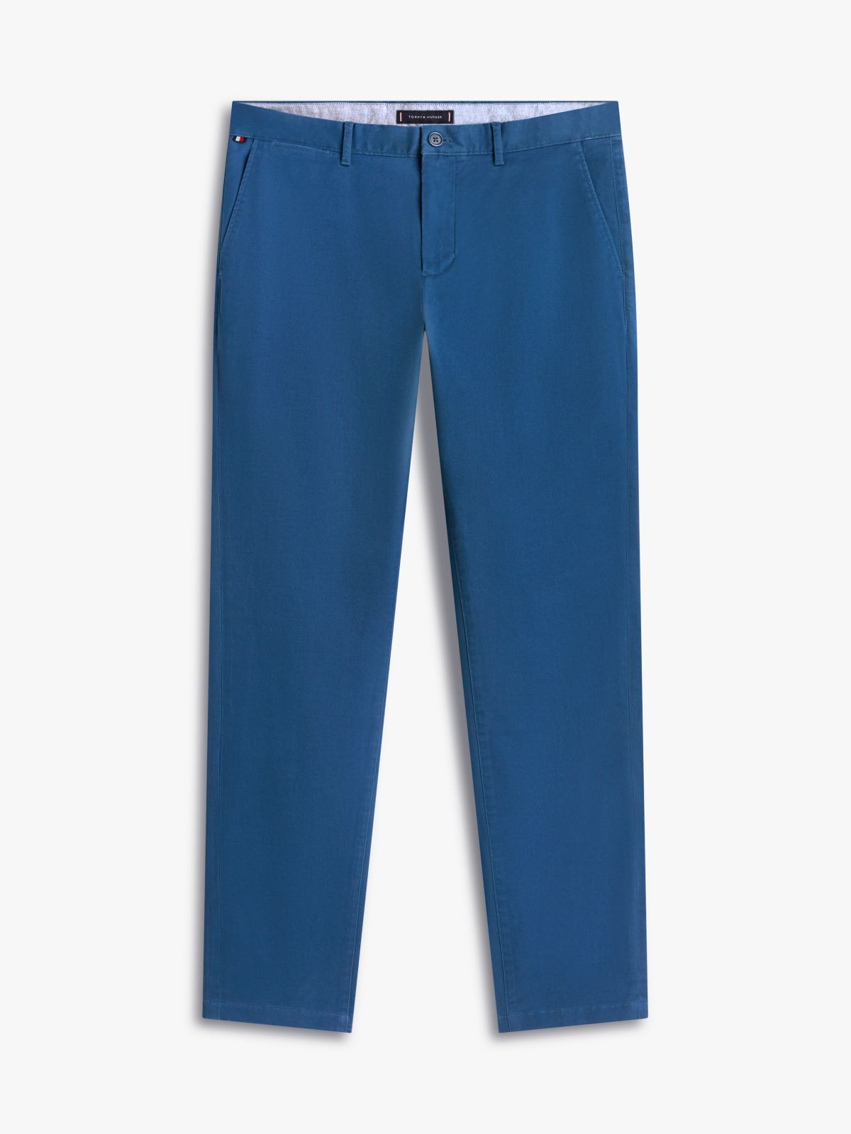 Harlem Tapered Leg Twill Chinos — Blue