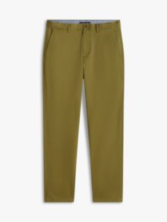 Harlem Tapered Leg Twill Chinos — Green 5