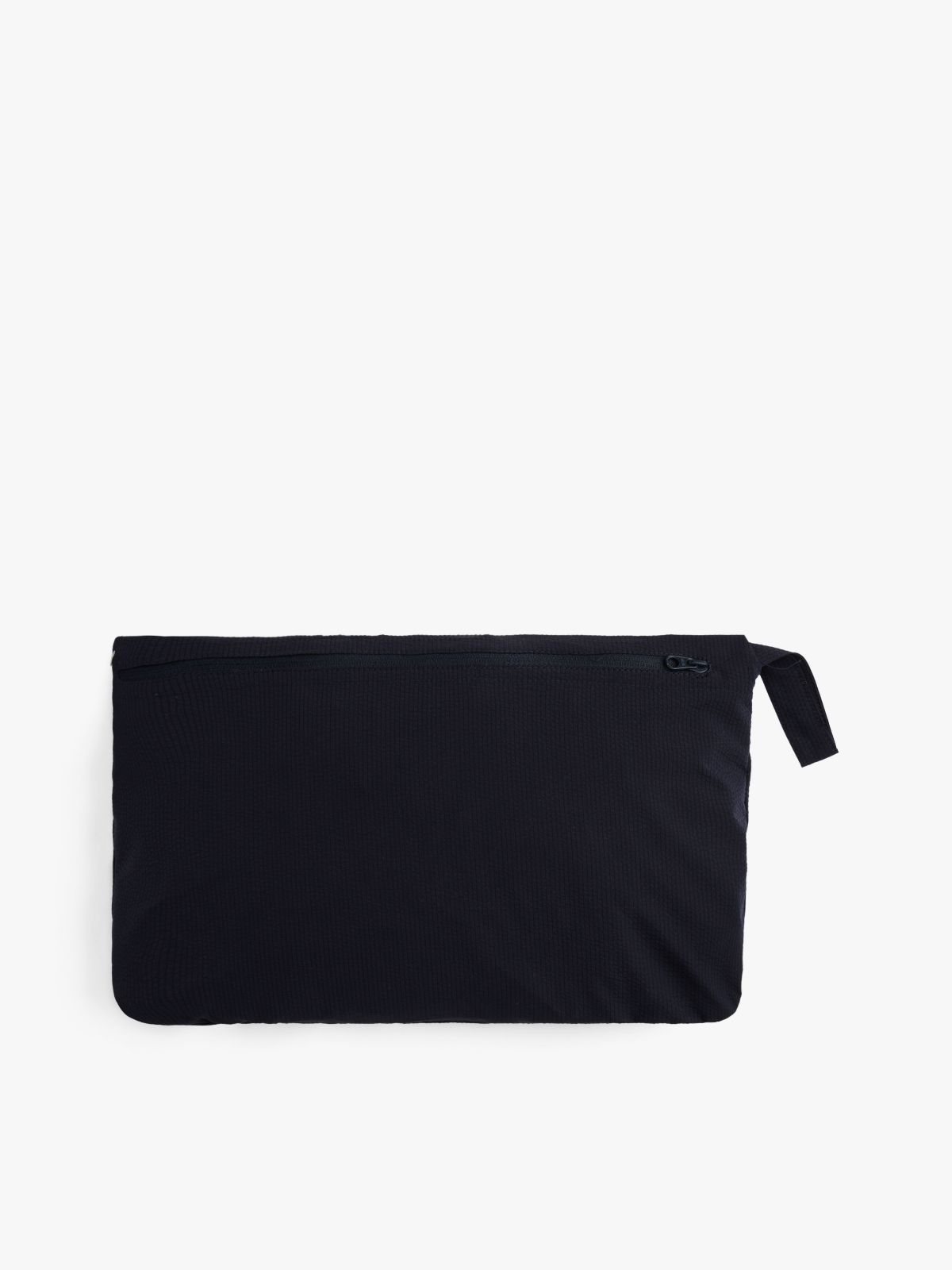 Performance Packable Water Repellent Seersucker Blazer — Blue
