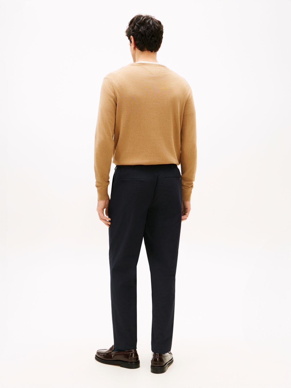 Performance Packable Seersucker Trousers — Blue