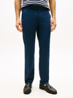 New York Label Denton Slim Straight Chinos — Blue 2