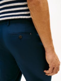 New York Label Denton Slim Straight Chinos — Blue 3
