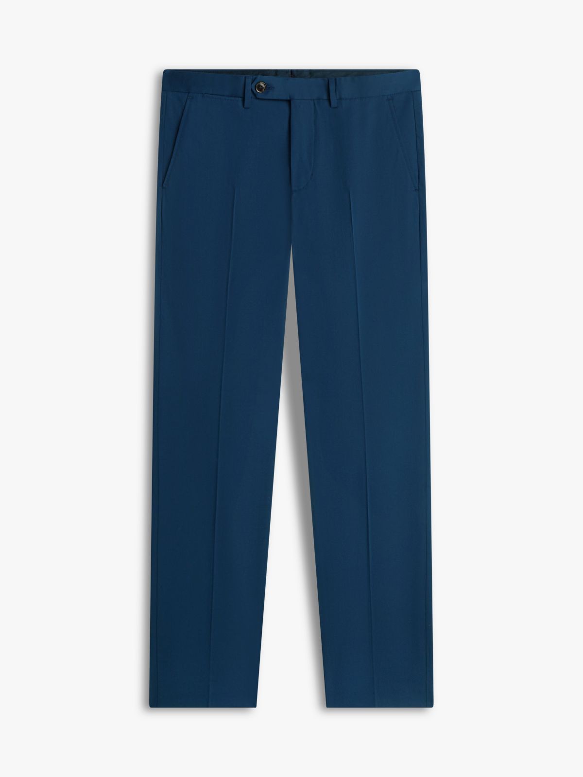 New York Label Denton Slim Straight Chinos — Blue