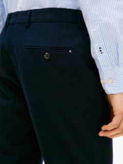 New York Label Denton Slim Straight Chinos — Blue 3