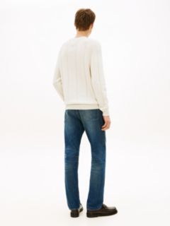 Smart Casual Textured Wool Blend Jumper — Beige 4