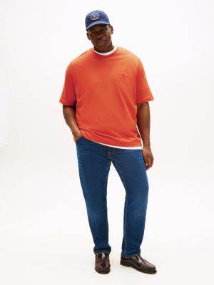 green plus crew neck t-shirt for men tommy hilfiger