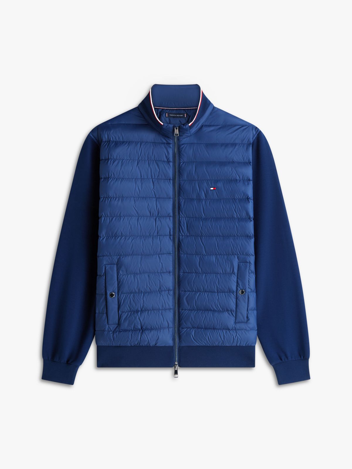 Intechno Knit Zip-Thru Sweatshirt — Blue