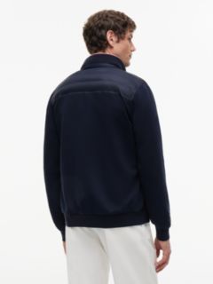 Intechno Knit Zip-Thru Sweatshirt — Blue 4