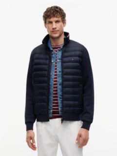 Intechno Knit Zip-Thru Sweatshirt — Blue 1
