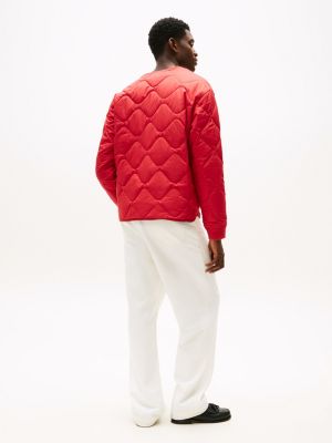 red the apxgp collection quilted reversible liner jacket for men tommy hilfiger