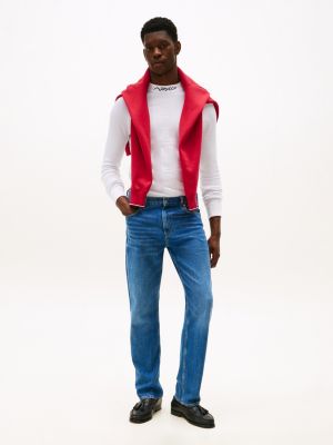 pull en laine the apxgp collection blanc pour hommes tommy hilfiger