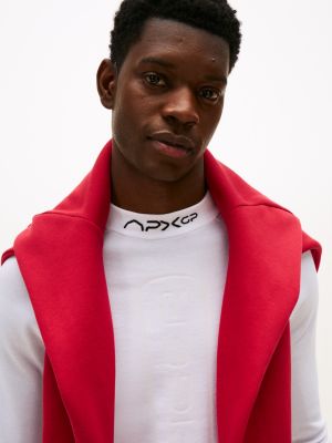 pull en laine the apxgp collection blanc pour hommes tommy hilfiger