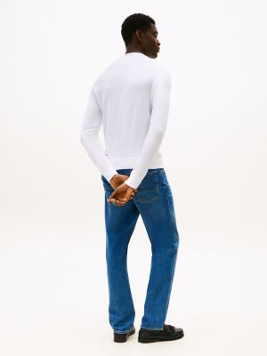 pull en laine the apxgp collection blanc pour hommes tommy hilfiger