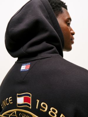 schwarz the apxgp collection relaxed fit hoodie für herren - tommy hilfiger