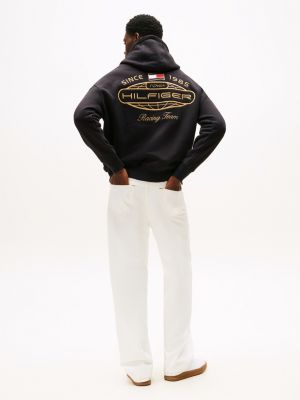 schwarz the apxgp collection relaxed fit hoodie für herren - tommy hilfiger