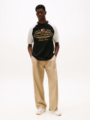 t-shirt ringer brodé the apxgp collection plusieurs couleurs pour hommes tommy hilfiger
