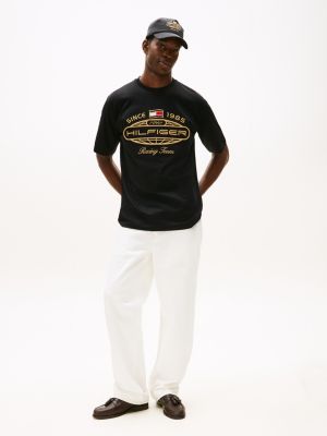 schwarz the apxgp collection relaxed fit t-shirt für herren - tommy hilfiger