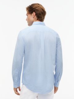 TH Flex Regular Fit Poplin Shirt — Blue 4