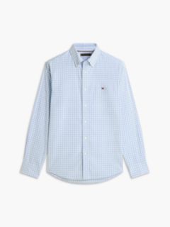 TH Flex Regular Fit Poplin Shirt — Blue 6