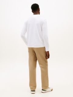 Logo Jersey Long Sleeve T-Shirt — White 4