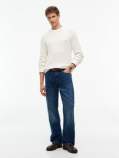 Tipped Cuff Crew Neck Jumper — Yellow 2